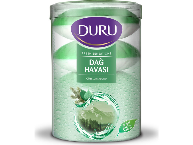 Turecká mýdla s vůní - horský vzduch - Dag Havasi Guzelik Sabunu Gül 400g DURU