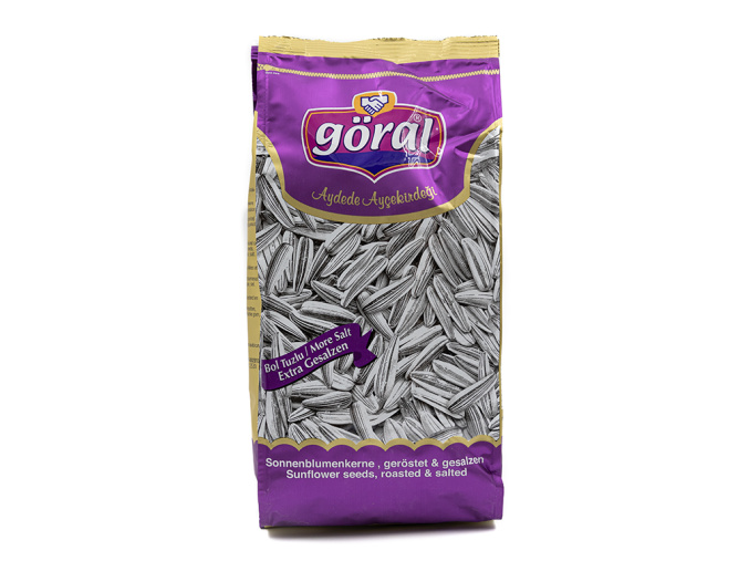 Slunečnicová semínka extra solená - Ayçekirdeği Extra Tuzlu GÖRAL 300g - www.turecky-sen.cz
