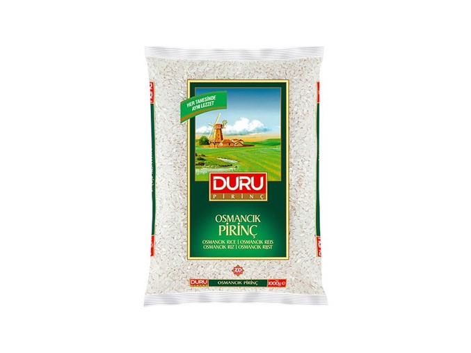 Rýže bílá - Osmancik Pirinc DURU 1kg - www.turecky-sen.cz