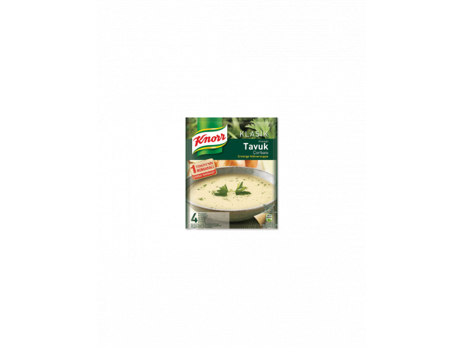 Krémově kuřecí polévka -  Kremali Tavuk Çorbası KNORR 65g - www.turecky-sen.cz