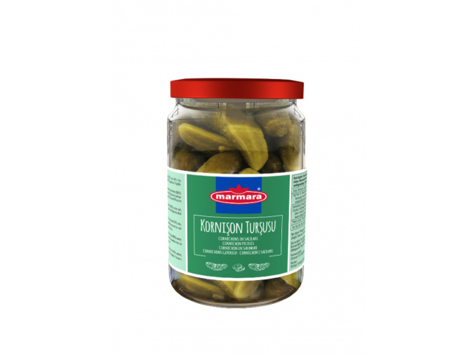 Nakládané okurky turecké - Kornişon Turşu 680g - www.turecky-sen.cz