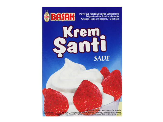 Šlehačka v prášku - Krem Şanti Sade BAŞAK 150g  - www.turecky-sen.cz