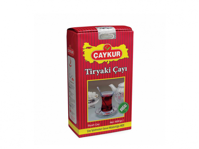 Čaj turecký sypaný - ÇAYKUR TIRYAKI Çayı 1kg - www.turecky-sen.cz