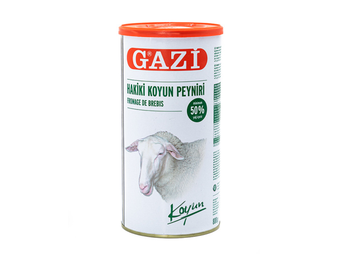 Ovčí sýr - Koyun Peyniri GAZİ 1500g - www.turecky-sen.cz