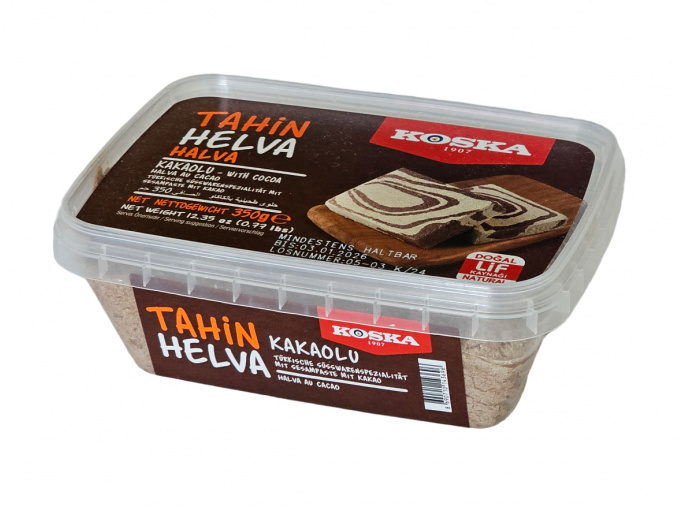 Chalva kakaová - Kakaolu Helva KOSKA 350g - www.turecky-sen.cz