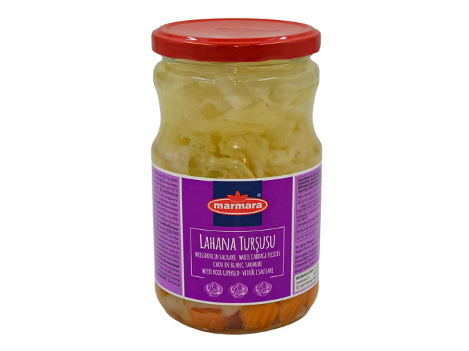 Nakládané turecké zelí - Lahana Tursu MARMARA 700g - www.turecky-sen.cz