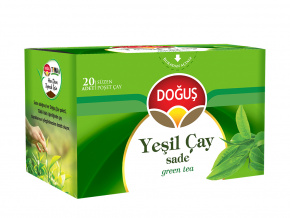 Čaj turecký zelený porcovaný - Poset Yeşil Çay DOĞUS 34g - www.turecky-sen.cz