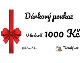 dárkový poukaz 1000