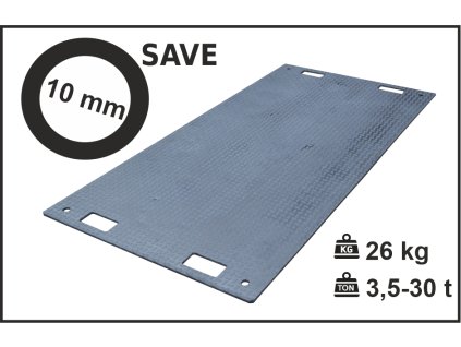 Ikona Save 10 mm Pojezdová deska