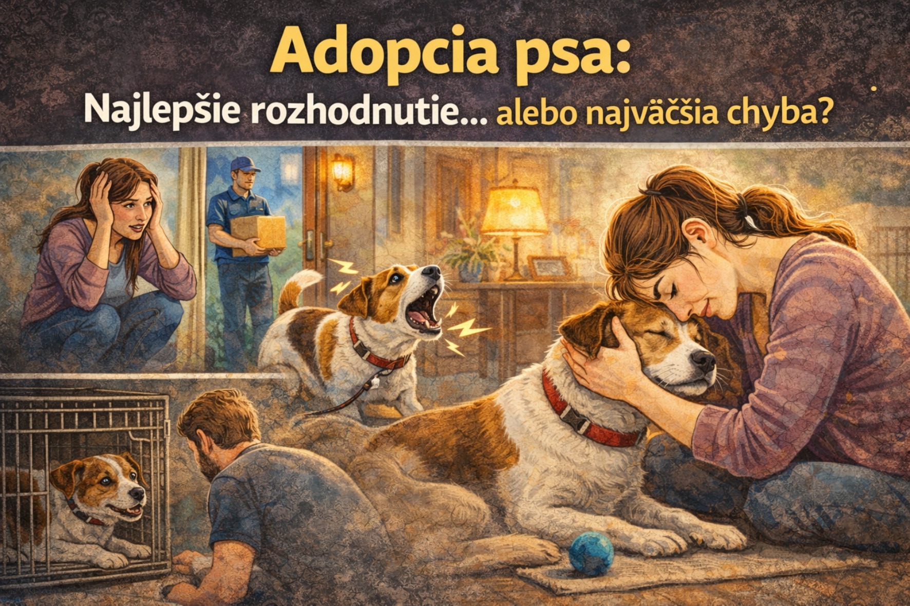 Adopcia psa: keď chceš zachrániť jeho… a zmení to teba