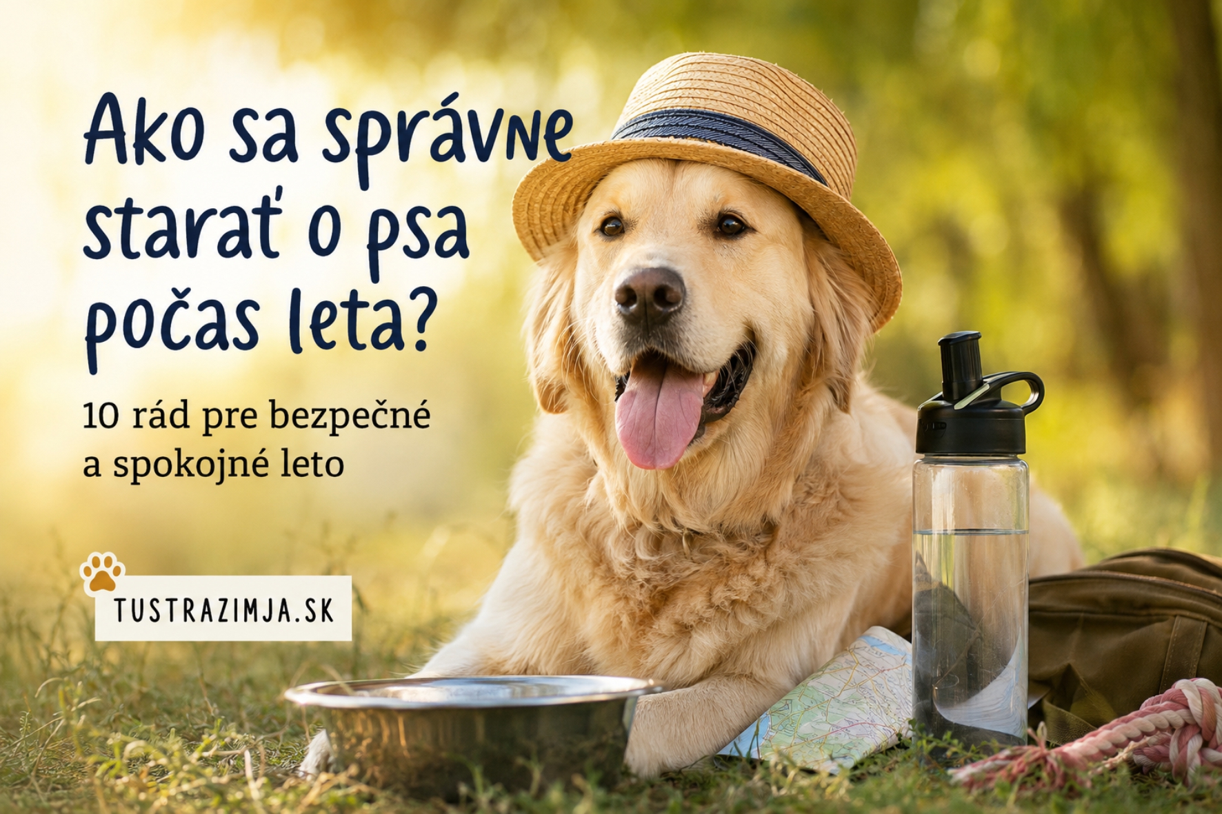 Ako sa správne starať o psa počas leta? Týchto 10 rád by mal poznať každý majiteľ