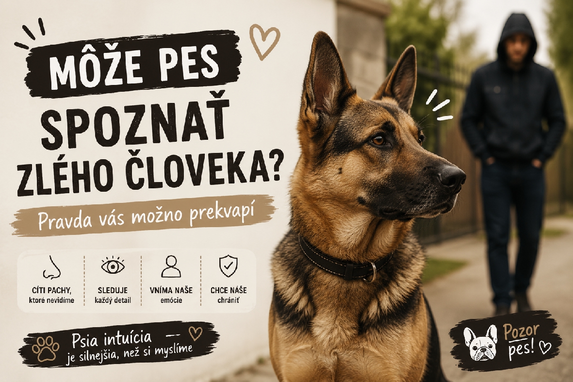 Môže pes spoznať zlého človeka? Pravda vás možno prekvapí