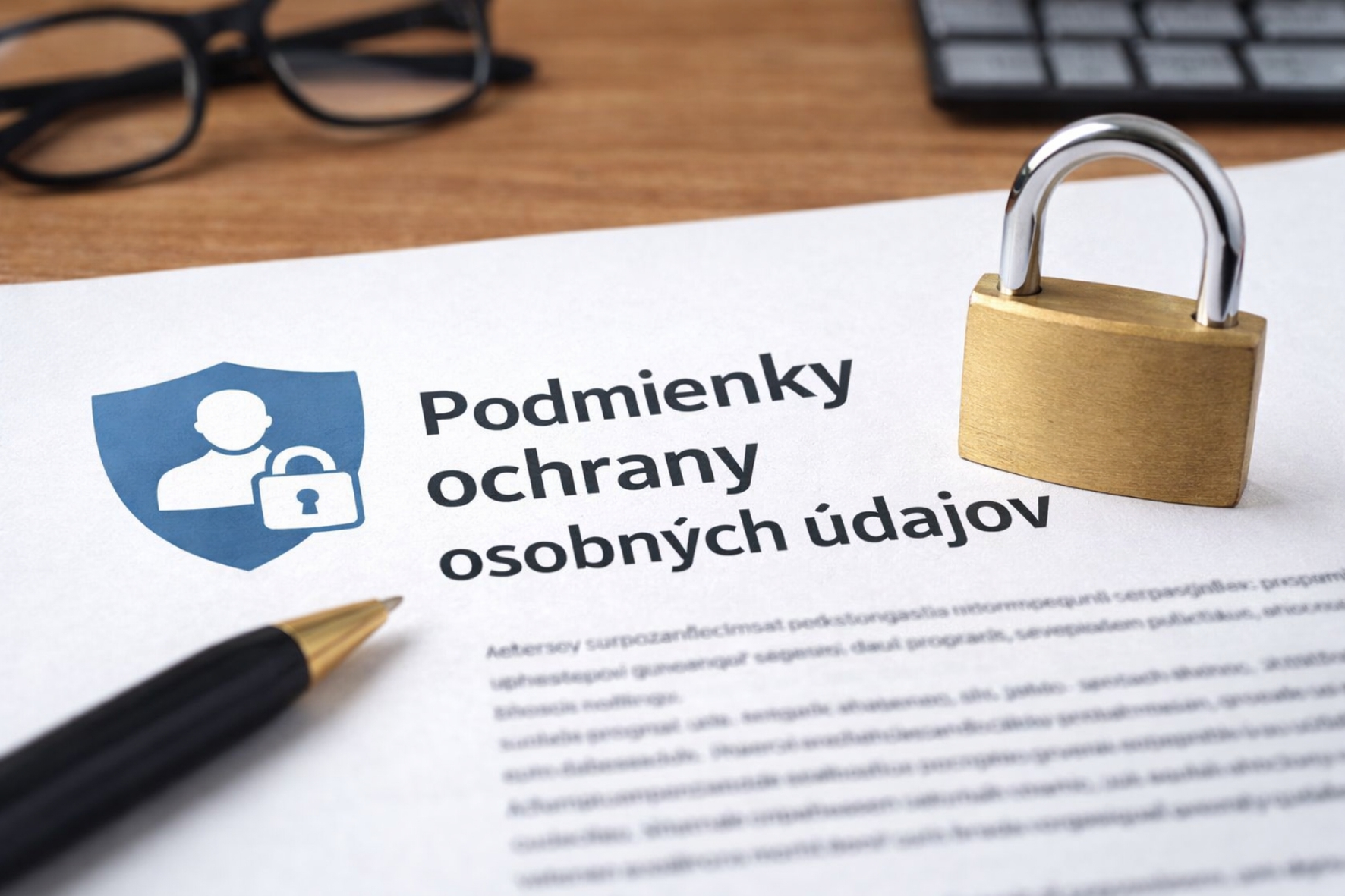 Podmienky ochrany osobných údajov