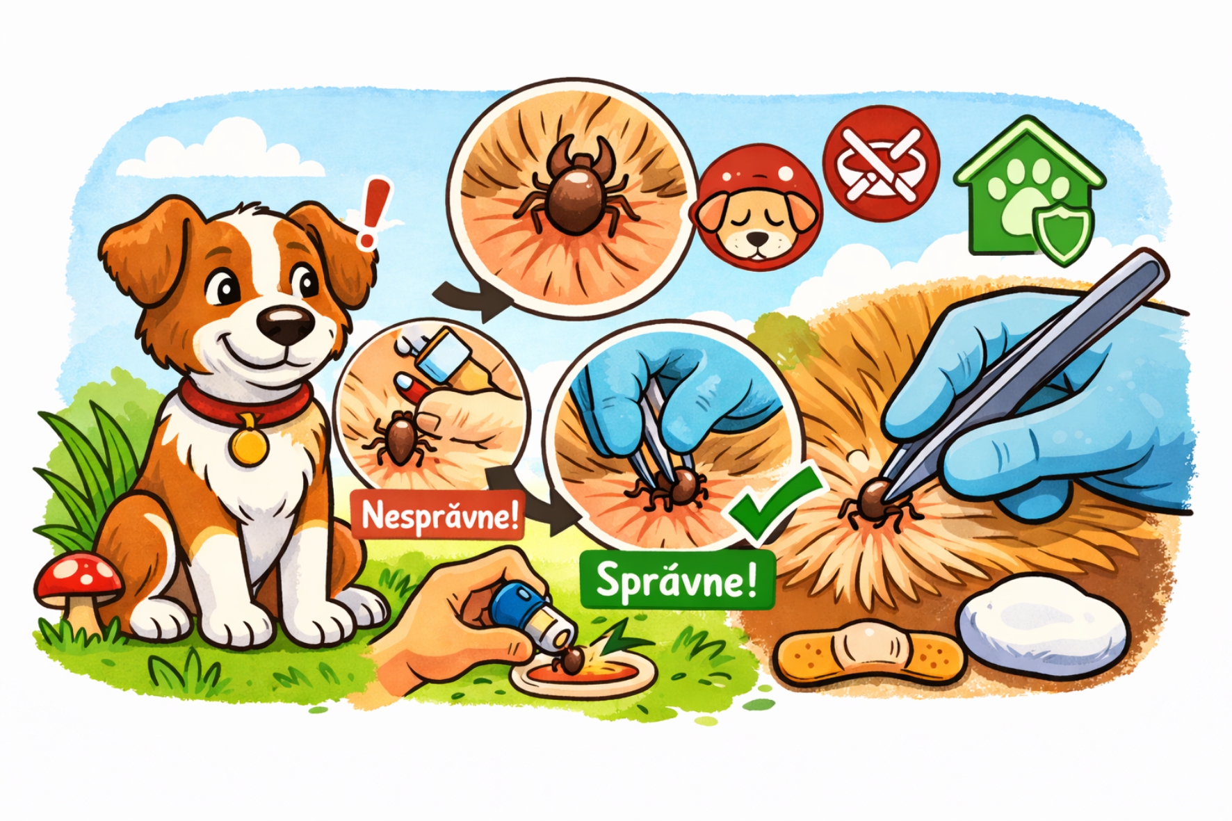 Ako vybrať kliešťa psovi (bez stresu a zbytočných chýb)