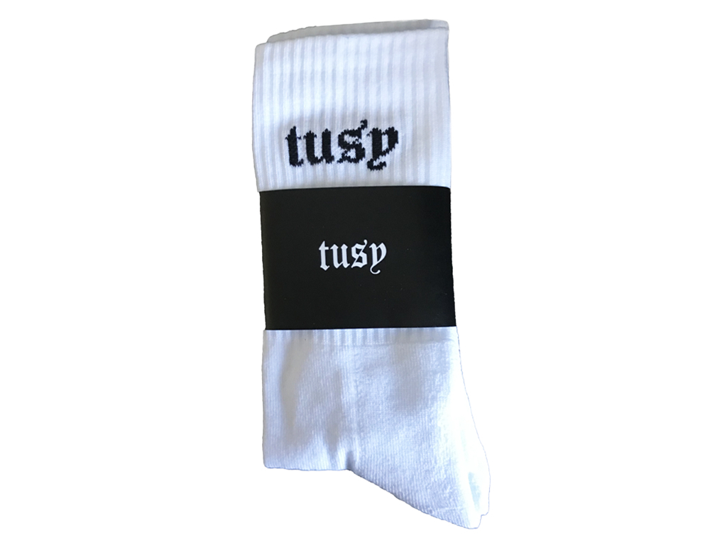 TUSY SOCKS BLACK & WHITE