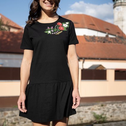 Šaty Květy malé foto web