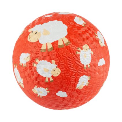 Ovečka přírodní gumový balon - červená ø17 | SigiKid