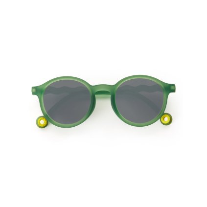 Dětské oválné sluneční brýle Classic - Olivio / Olive Green | Olivio & Co