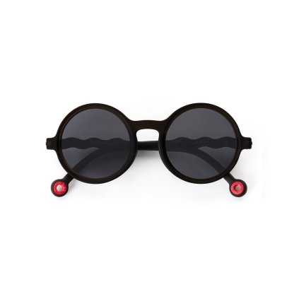Dětské kulaté sluneční brýle Classic - Olivio / Squid Black | Olivio & Co