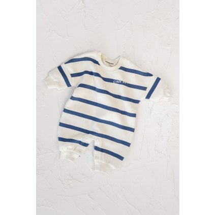 Lounge Suit - Blue Stripe