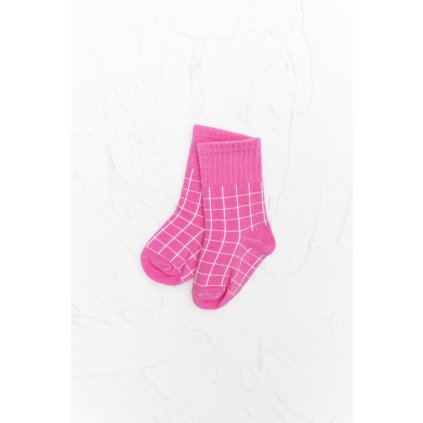 Courtside Socks - Baby Pink