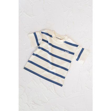 Striped Tee - Blue