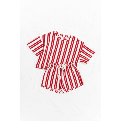 Red/Pink Stripe Set