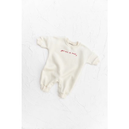 You Are So Loved Lounge Suit - Off White