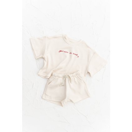 You Are So Loved Set - Off White Cinnamon Baby
