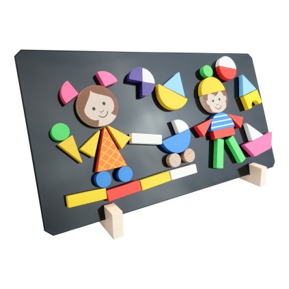 Magnetické puzzle Děti | Detoa
