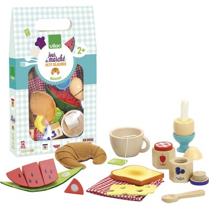 Dřevěný snídaňový set | Vilac