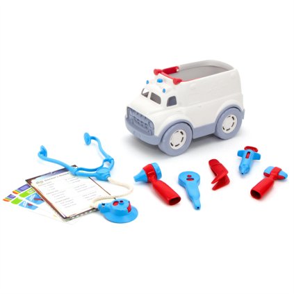 Záchranka s lékařským vybavením | Green Toys