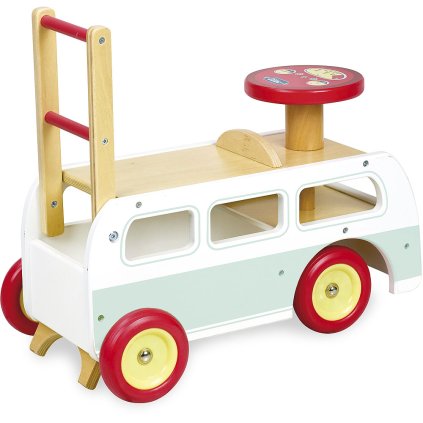 Dřevěné odrážedlo minibus 2 v 1 | Vilac