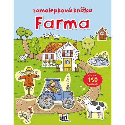 Samolepková knížka Farma Jiri Models