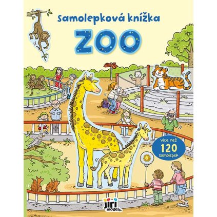 Samolepková knížka Zoo Jiri Models