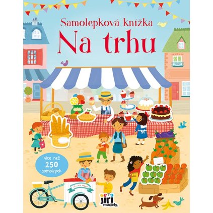 Samolepková knížka Na trhu Jiri Models