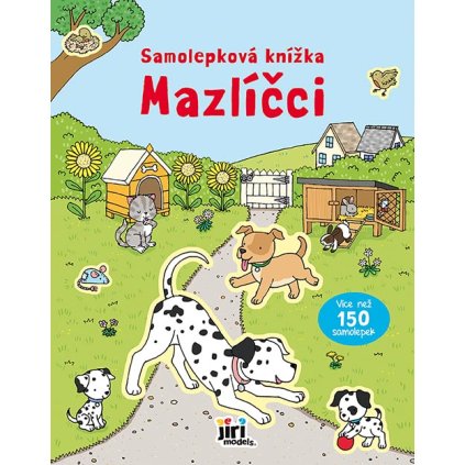 Samolepková knížka Mazlíčci Jiri Models