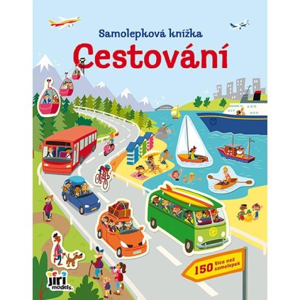 Samolepková knížka Cestování Jiri Models