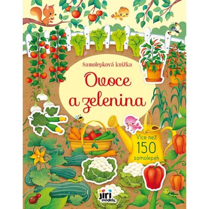 Samolepková knížka Ovoce a zelenina Jiri Models