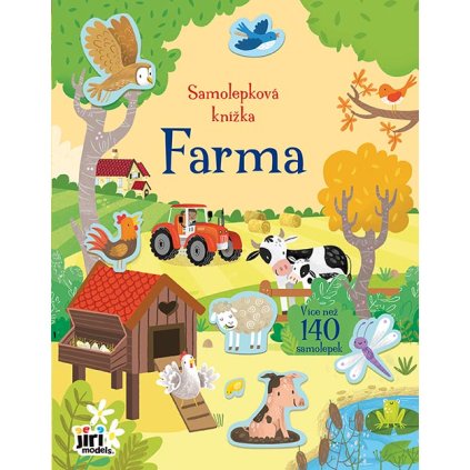 Samolepková knížka Farma Jiri Models