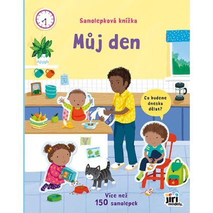 Samolepková knížka Můj den Jiri Models