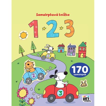 Samolepková knížka 123 Jiri Models