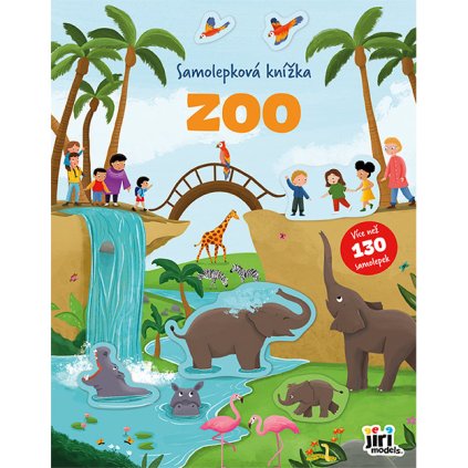 Samolepková knížka Zoo Jiri Models