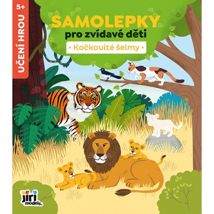 Samolepky pro zvídavé děti Šelmy Jiri Models