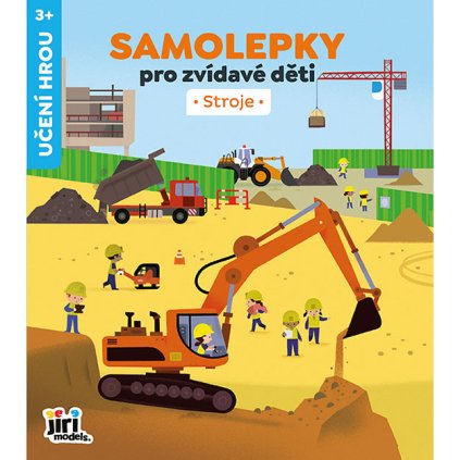 Samolepky pro zvídavé děti Stroje Jiri Models