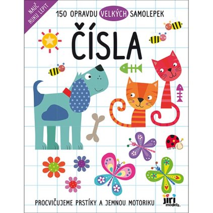 Nauč ruku lepit Čísla Jiri Models