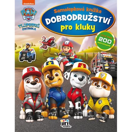 Velká samolepková knížka Dobrodružství s
Tlapkovou Jiri Models