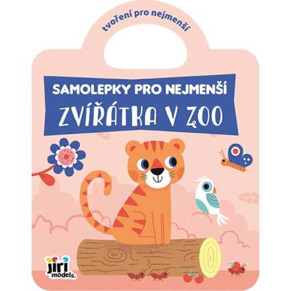 Samolepky pro nejmenší Zvířátka v zoo  Jiri Models