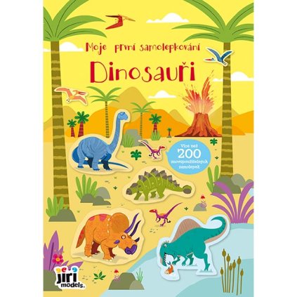Moje první samolepkování Dinosauři  Jiri Models