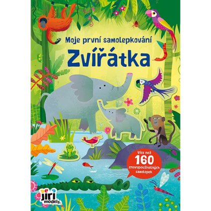 Moje první samolepkování Zvířatka  Jiri Models
